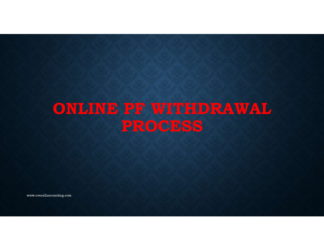 Online PF Withdrawal Process