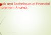 Tools and Techniques of Financial Statement Analysis
