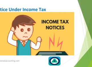 Notice Under Income Tax
