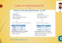Submit Letter of Undertaking (LUT) for FY 2022-23 by 31.03.2022